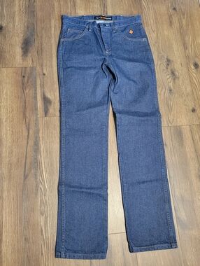 Wrangler  Slim Fit FR Flame Resistant Cowboy Cut FR13MWZ Jeans Men's 32x34"